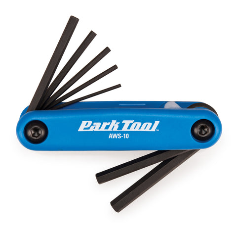 PARK TOOL AWS-10 folding hex set 1.5-6mm