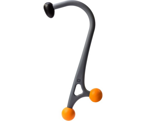 Trigger Point Acucurve Cane: Gray/Orange - Triathlon LAB